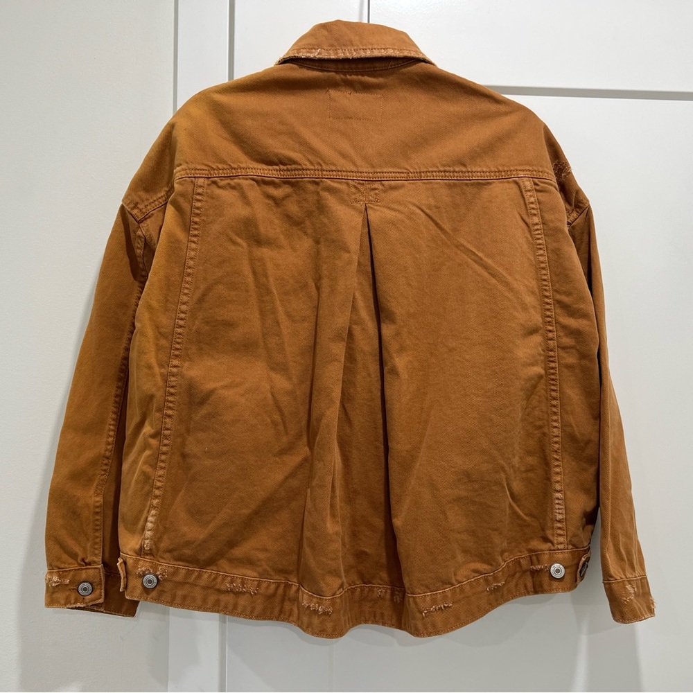free people Opal Swing Denim Trucker Jacket - Picture 5 of 5